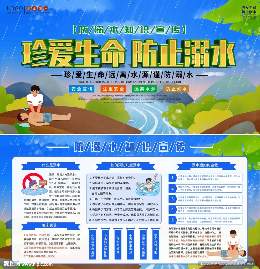 预防溺水安全知识宣传