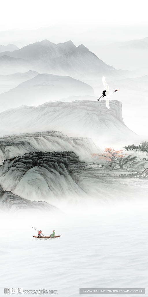 别墅新品山水 分层TIF文件