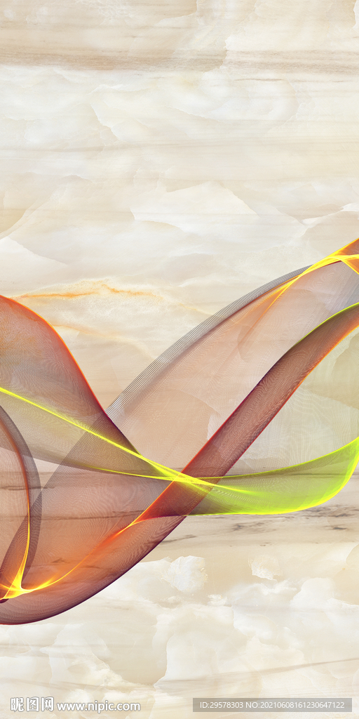 线条新无框画玄关 TIF分层