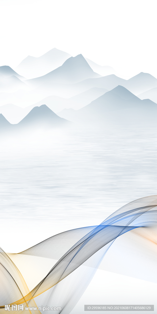 现代 玄关高清框画 tif分层