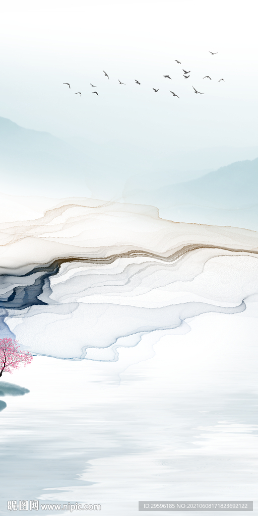 人气 大气玄关框画 tif分层