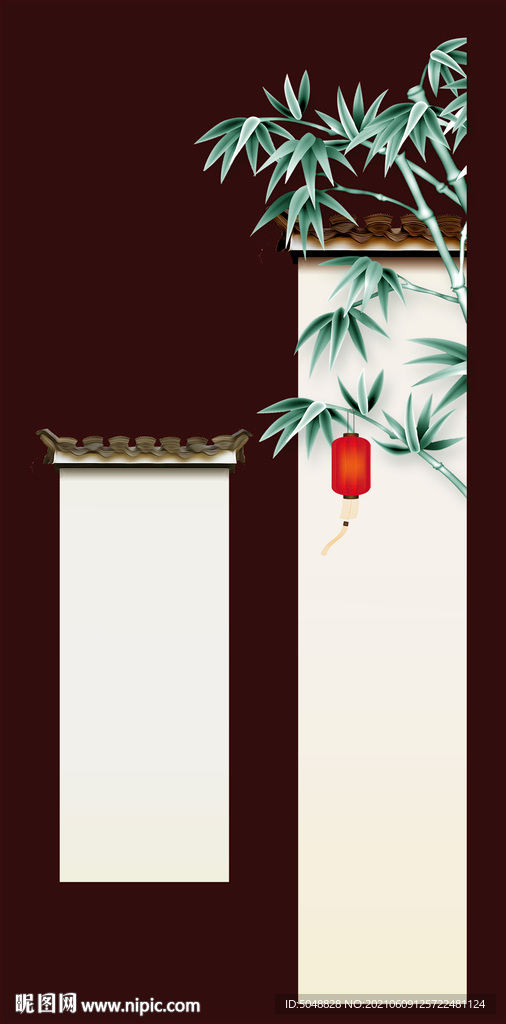 屋檐 领南 竹子 