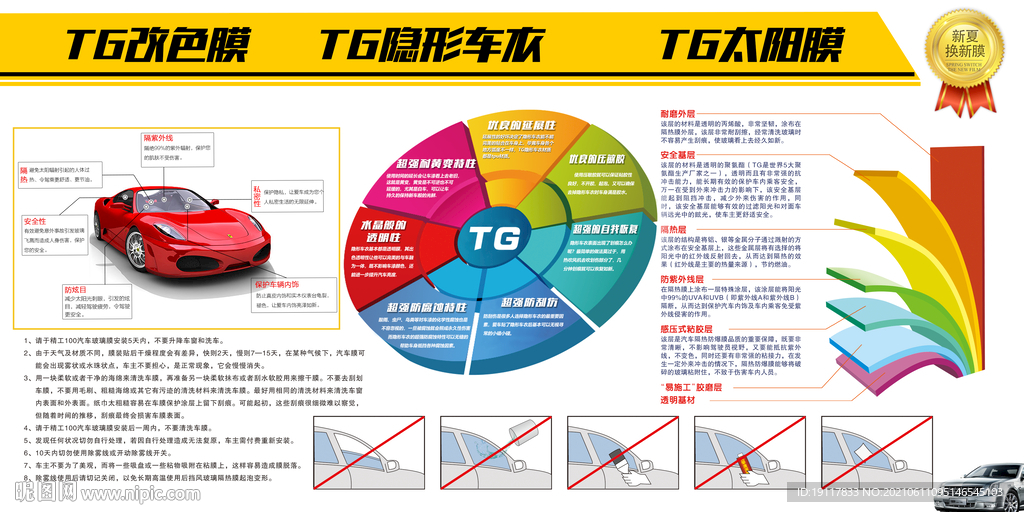 靓丽的隐形车衣