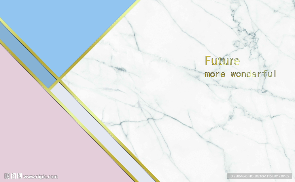 大理石几何线条