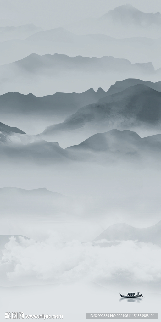 别墅玄关无框画 