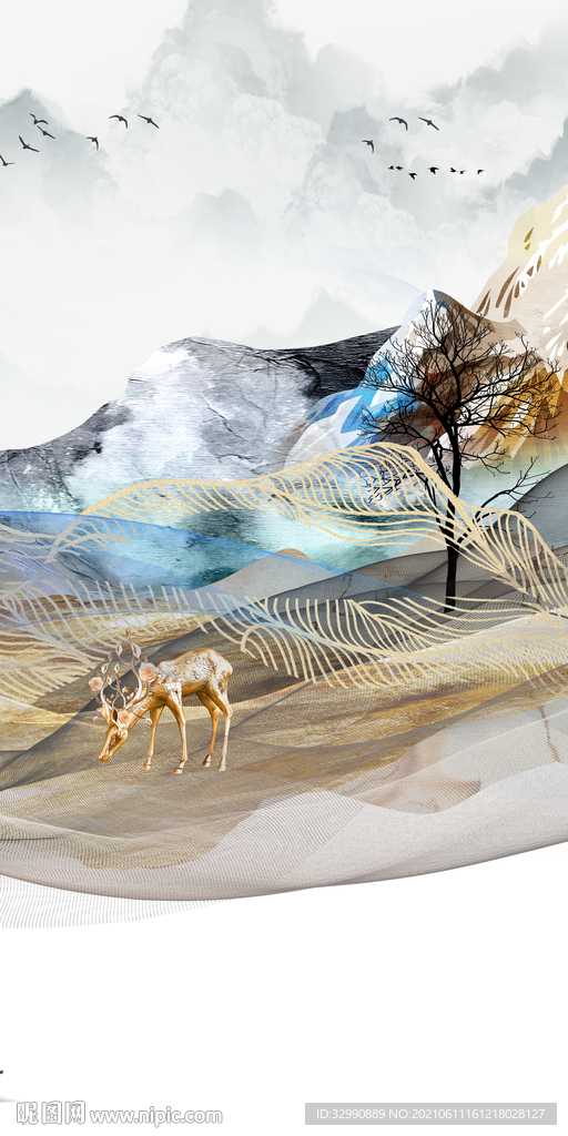 高端玄关新画文件分层