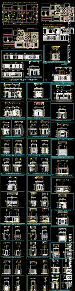 体验馆CAD设计图纸