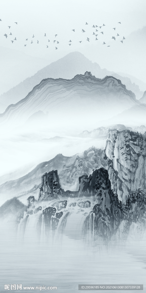 人气玄关新画 tif文件分层