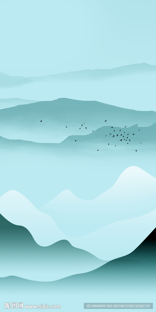 新品新山水风景 TIF分层图