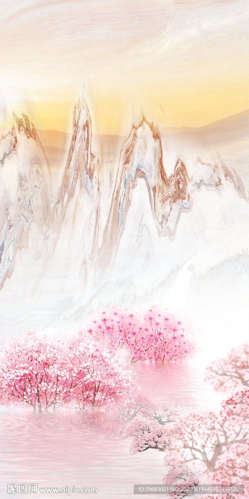 新款高清新玄关画 文件分层 