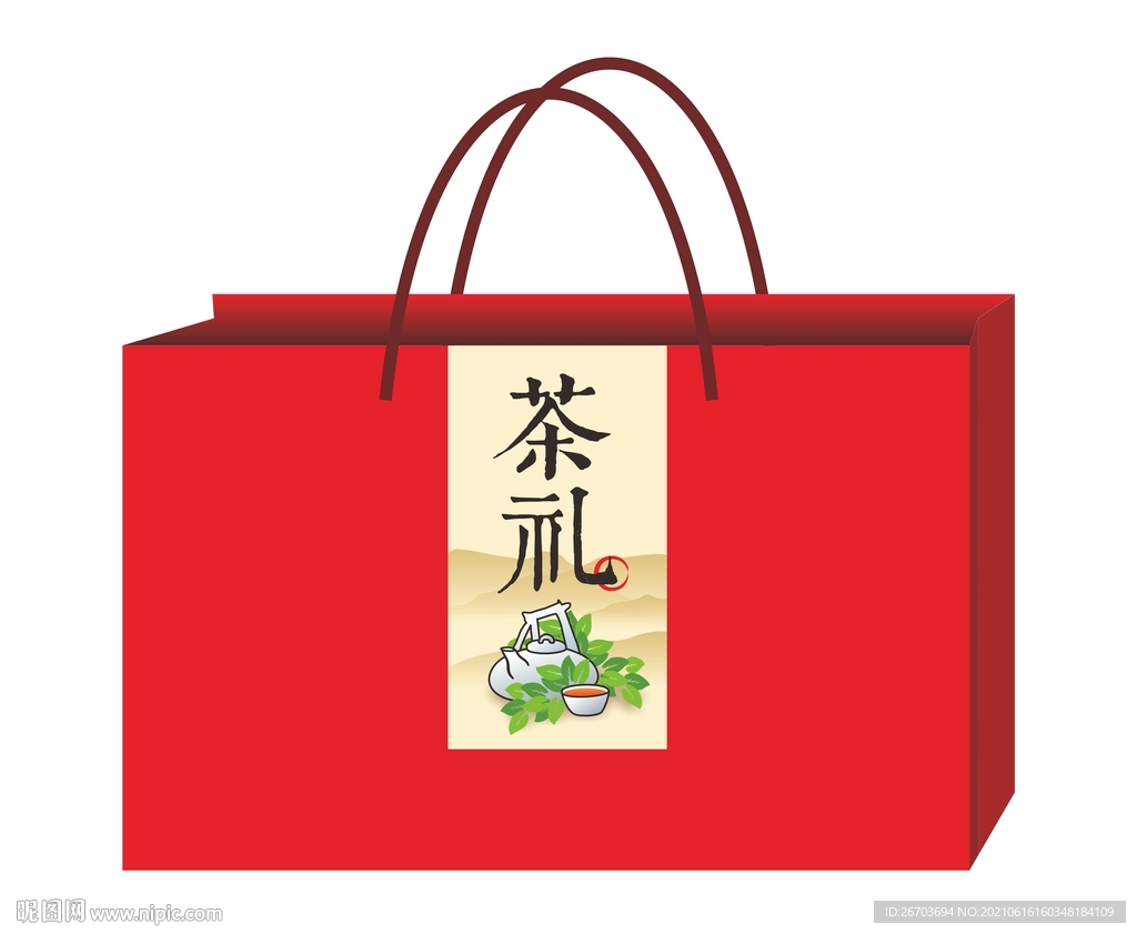 茶礼手提袋包装设计