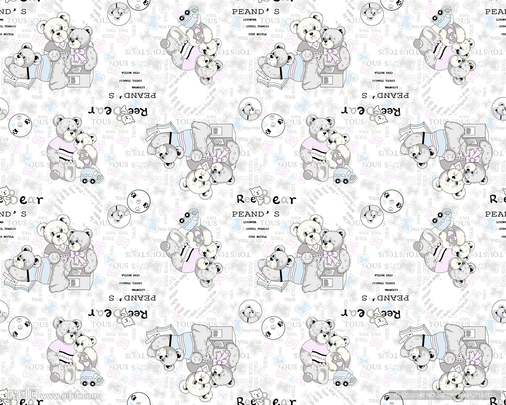 大牌卡通熊仔