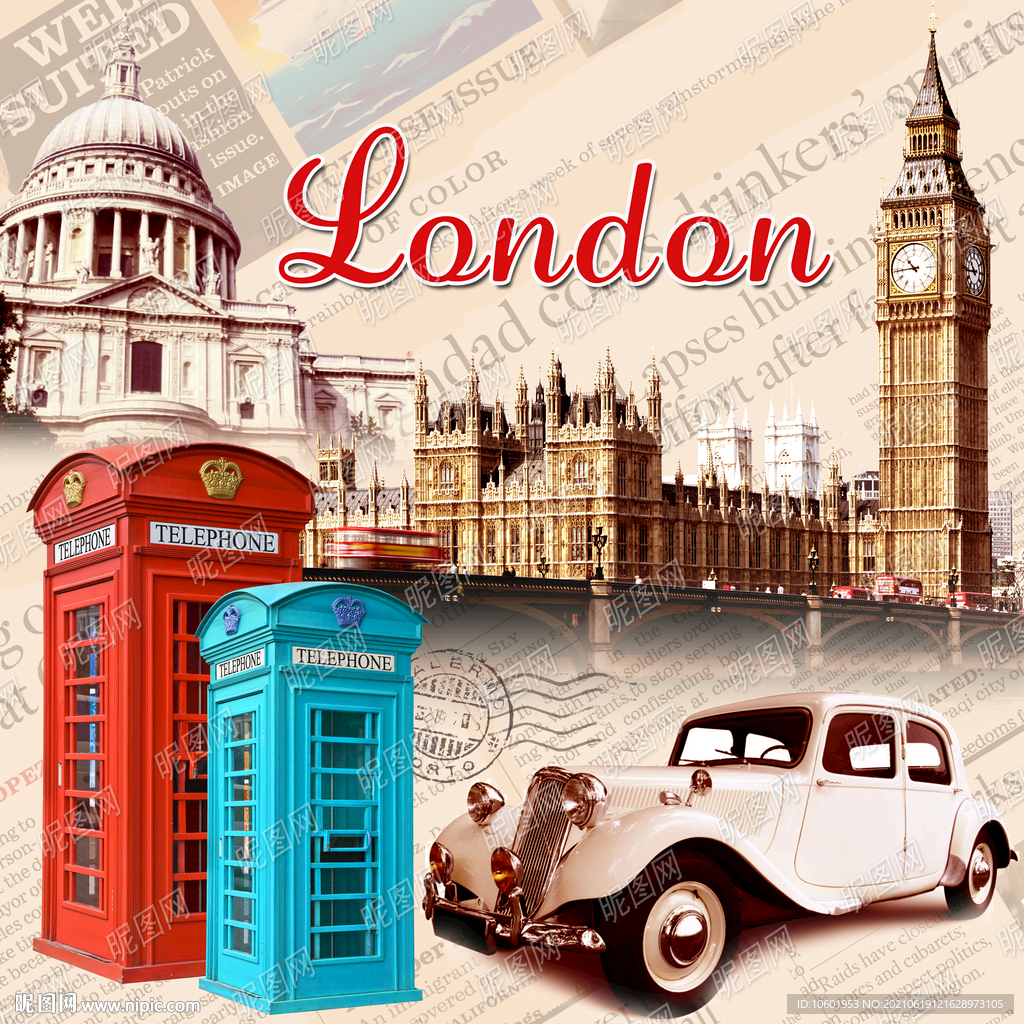 欧美风格装饰画