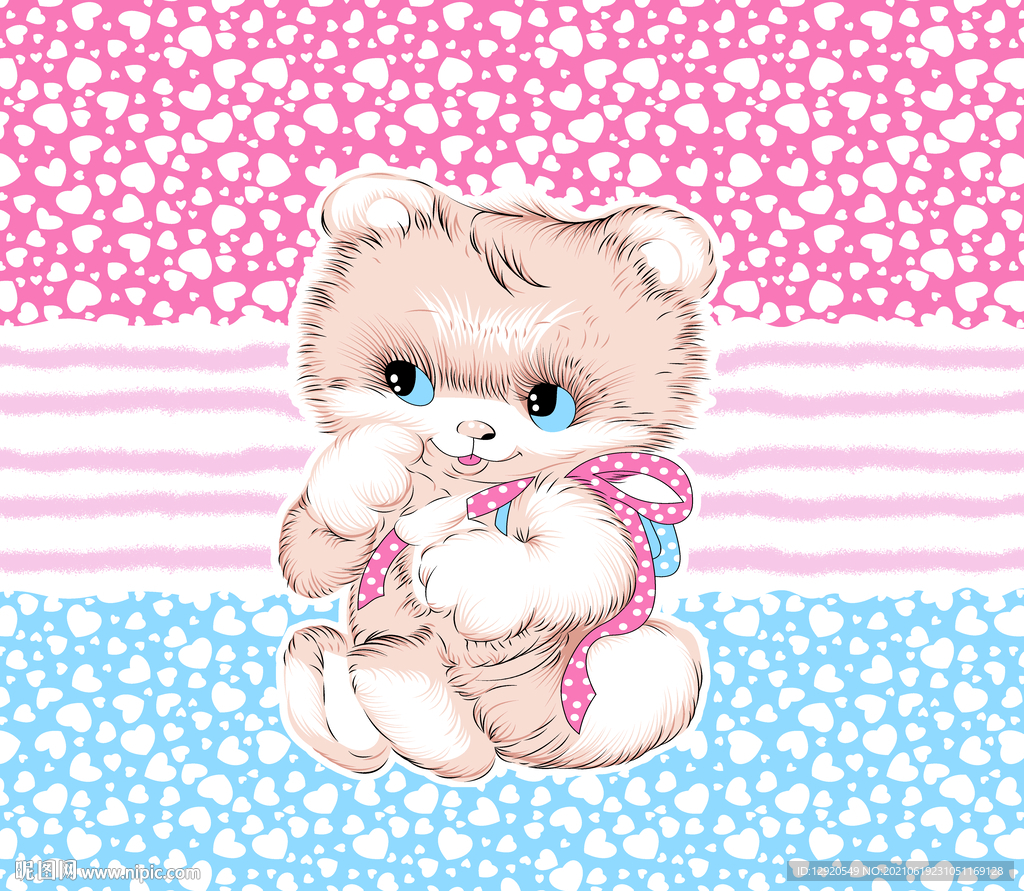 大牌卡通裁片定位猫咪