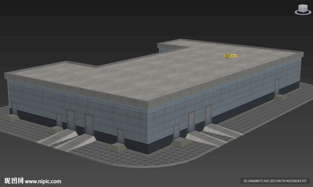 小厂房 三维建模