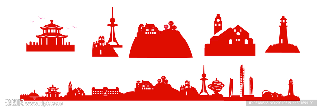 青岛地标性建筑