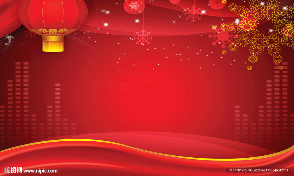 红色中式宣传展板海报背景图片