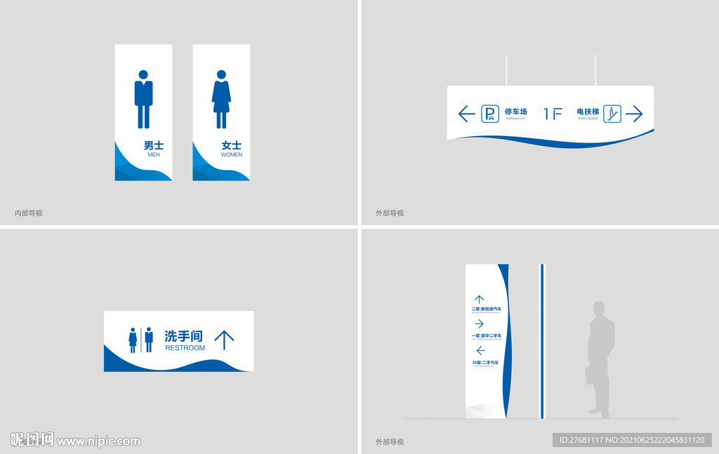 房地产导视标识