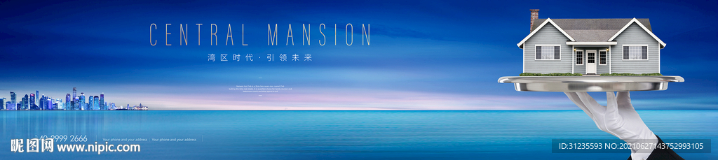高端地产广告 江景地产