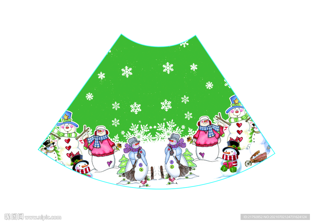 圣诞老人 数码印花图片