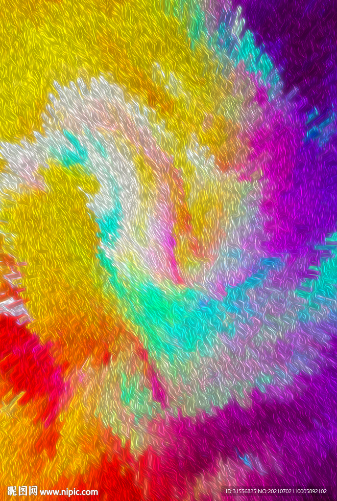 朦胧抽象艺术挂画