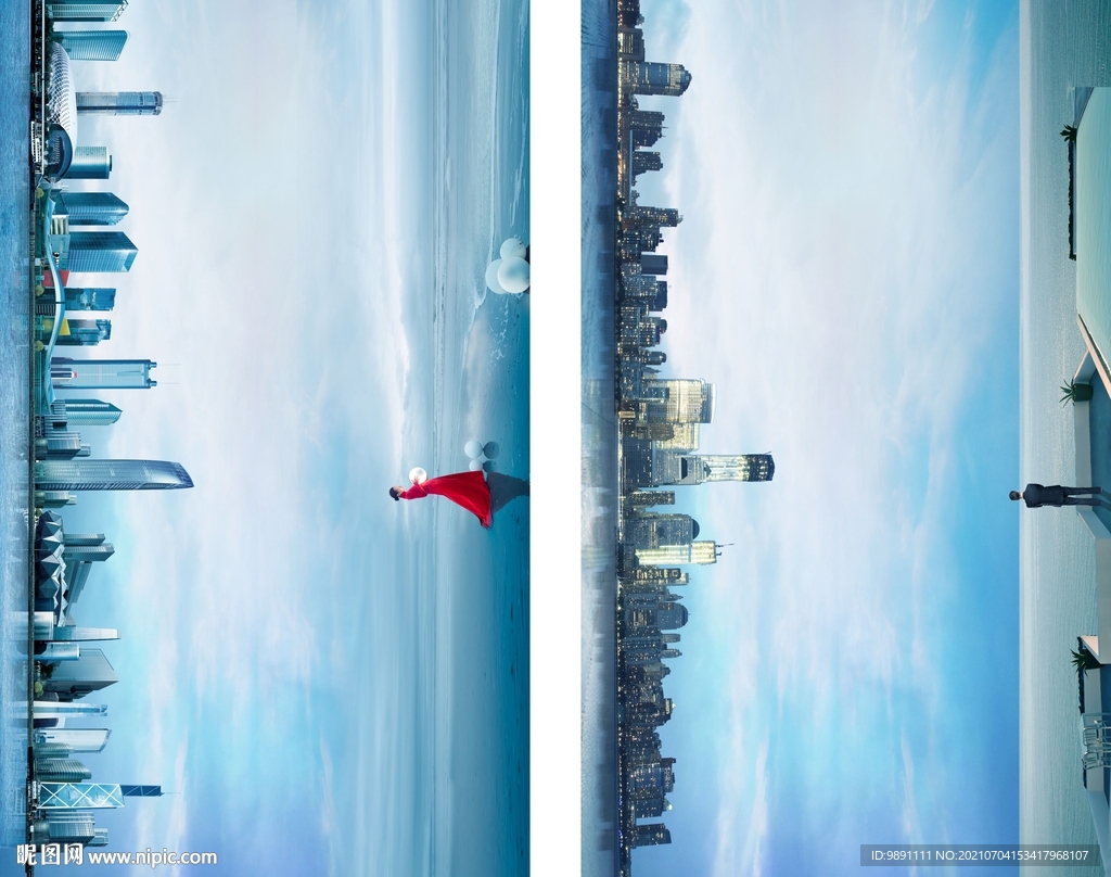 湾区形象 海 城市 主画面 