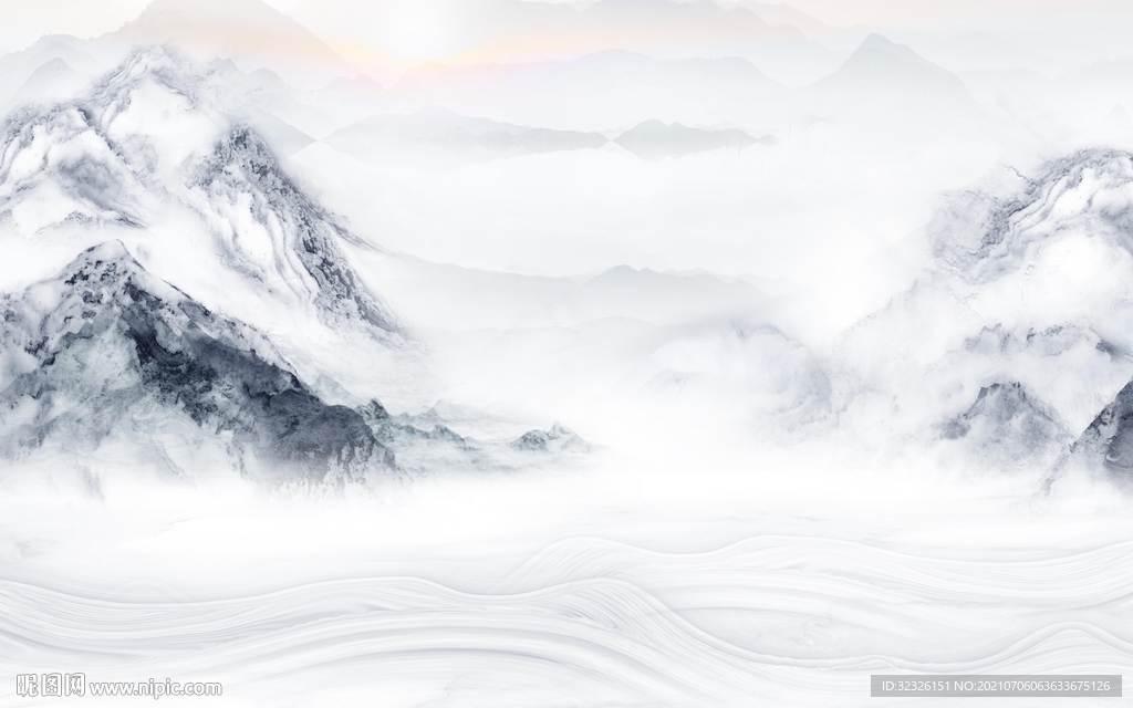 石纹大理石背景墙 TIF分层