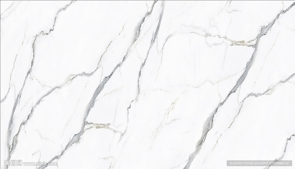 新款白石纹山水爵士白电视背景墙