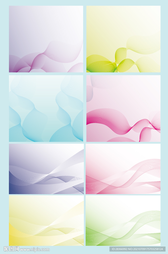 AI矢量简约展板花纹底纹背景