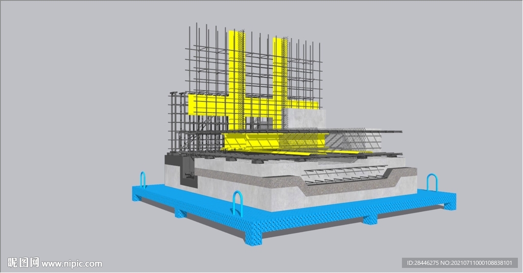 底板后浇带样板
