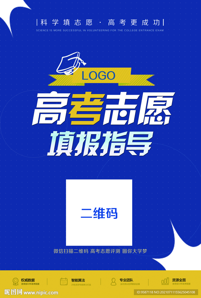 高考志愿海报