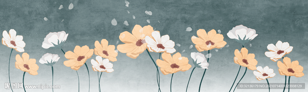 现代向日葵装饰画