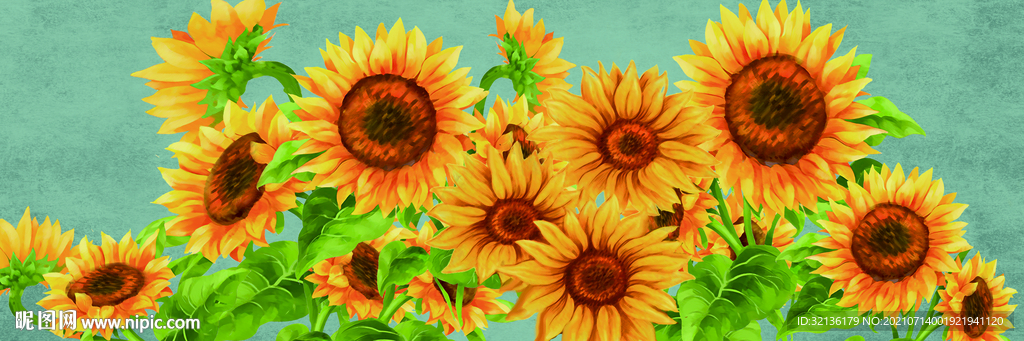 向日葵装饰画