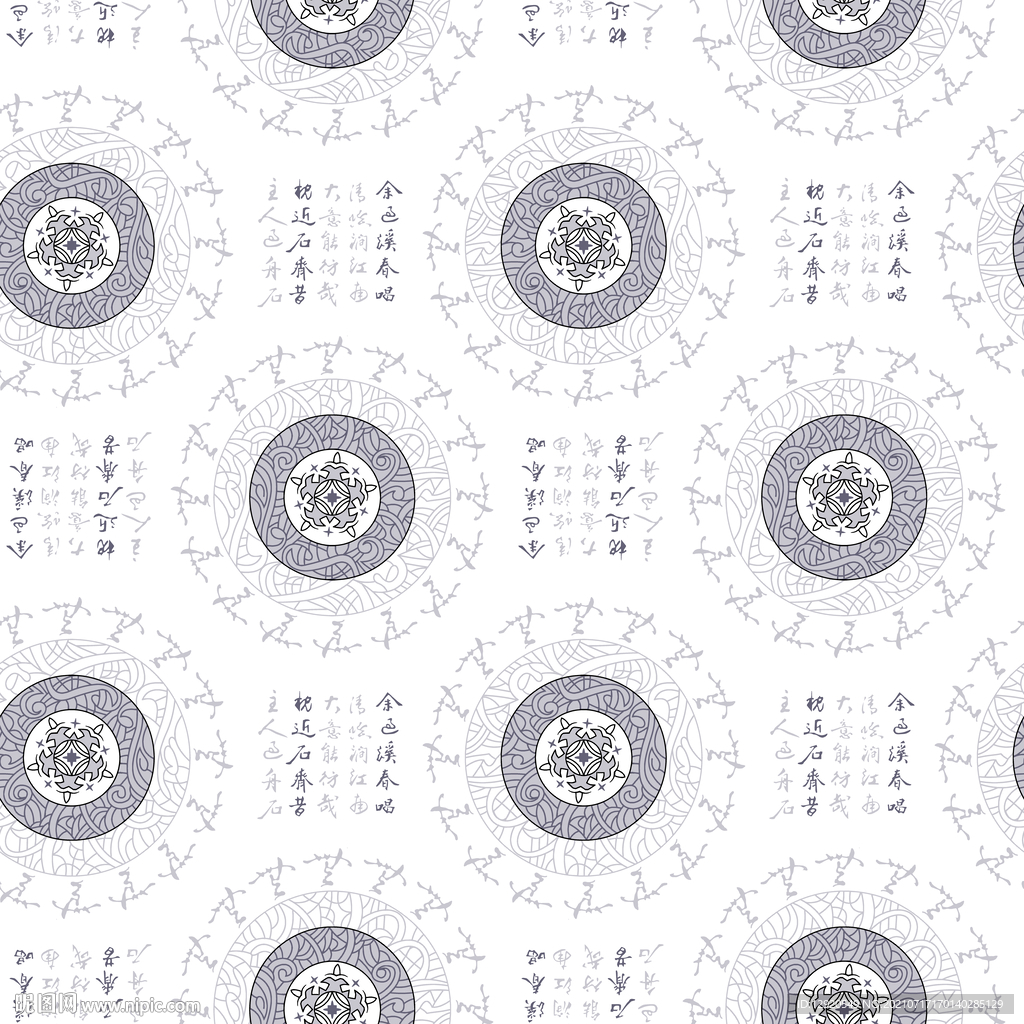 数码印花民族风