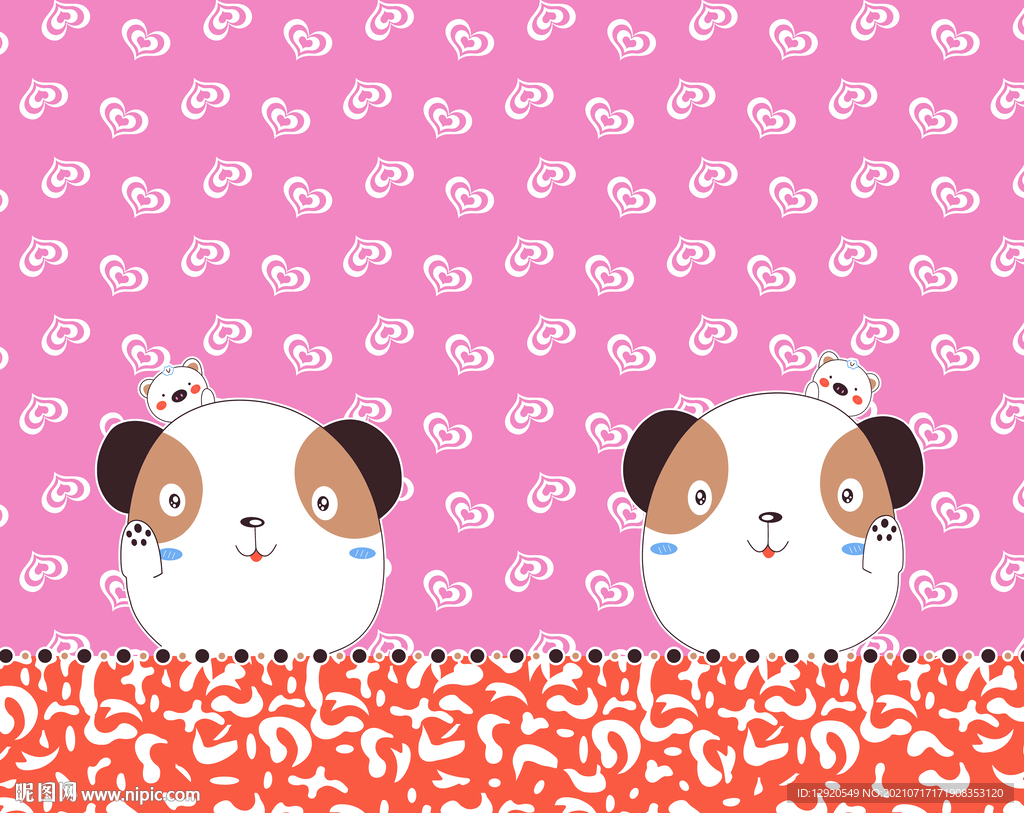 大牌卡通裁片定位公仔