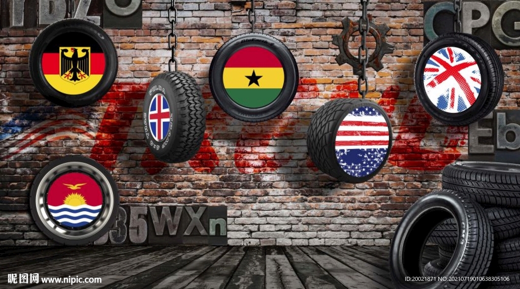 复古怀旧工装背景墙