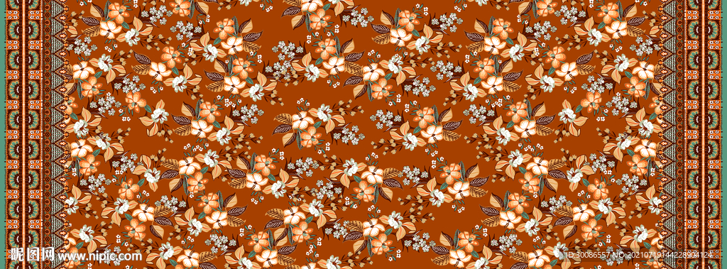 定位花 腰果花 小碎花