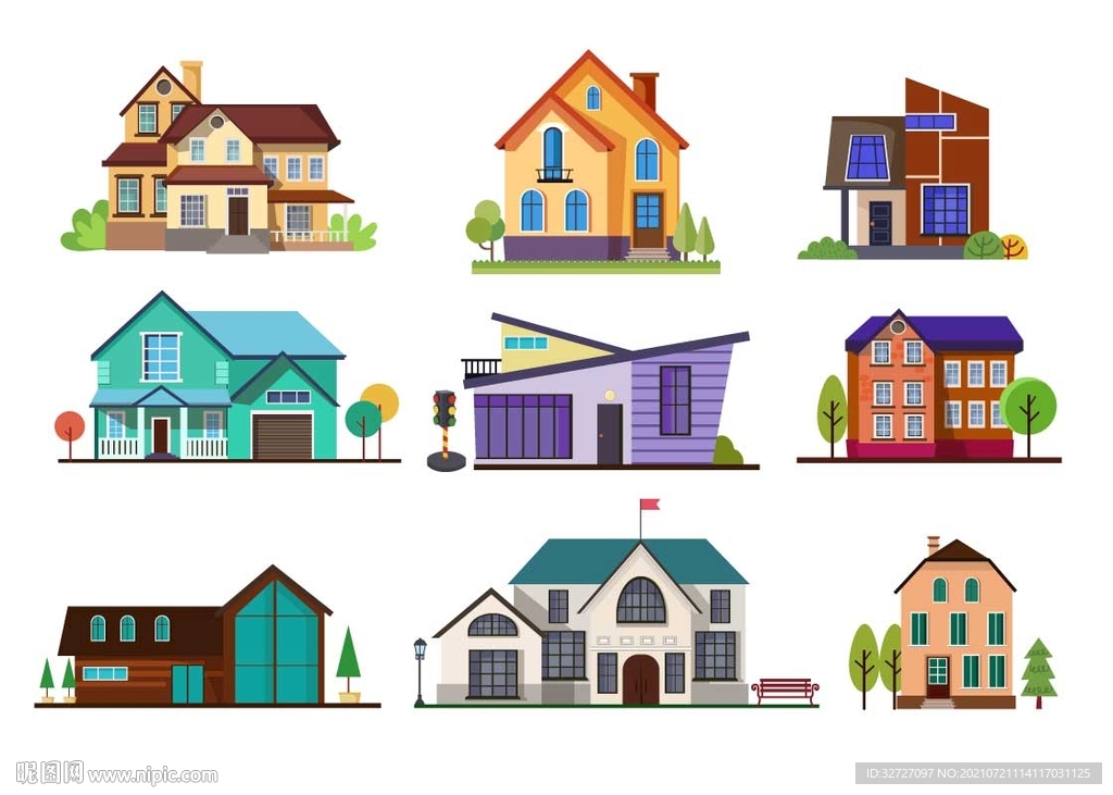 房子矢量图