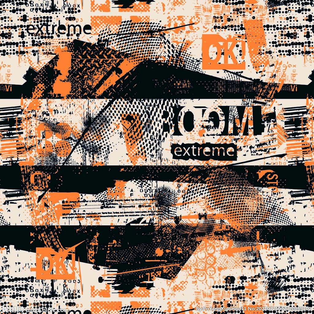 几何 泥点 字母 迷彩