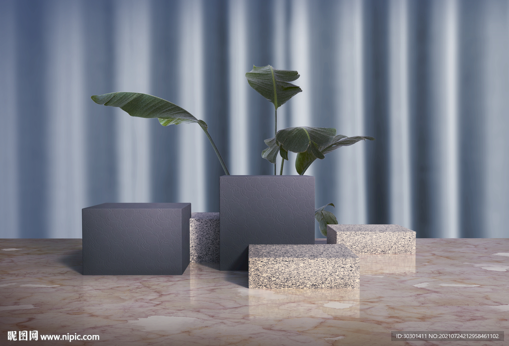 海报banner展台背景