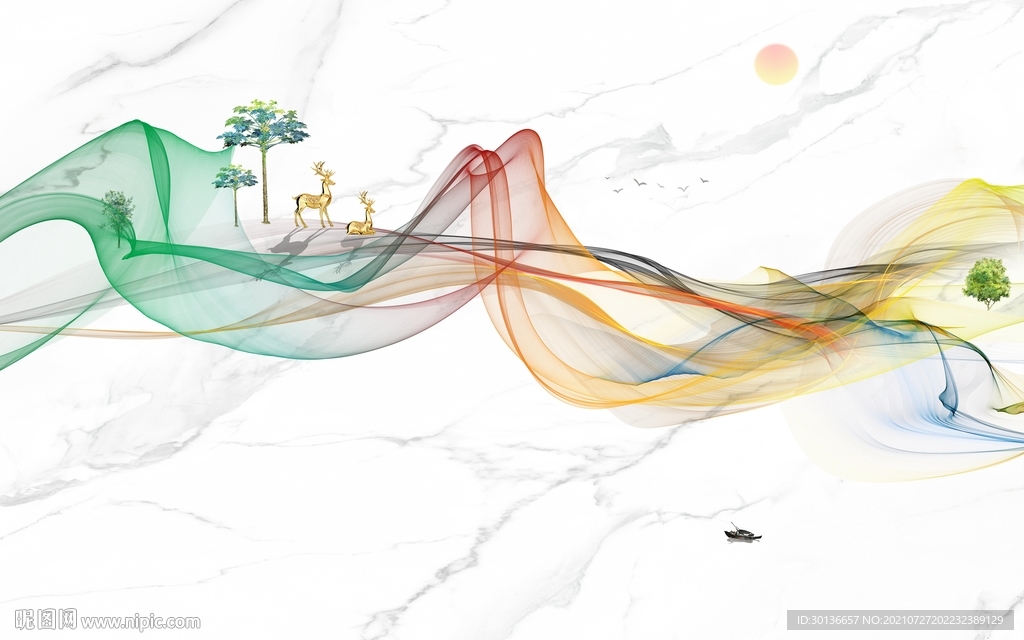 最新现代爵士白 TIF文件画