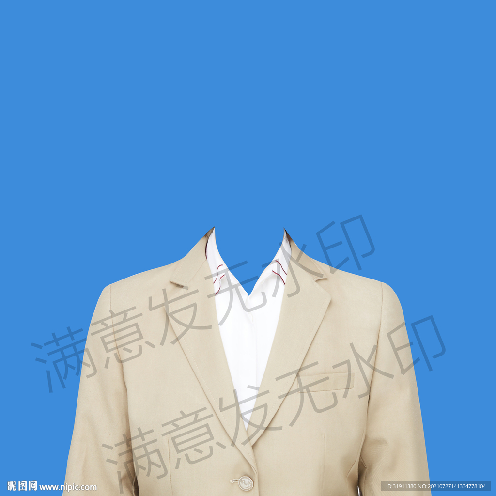 女士西装模板