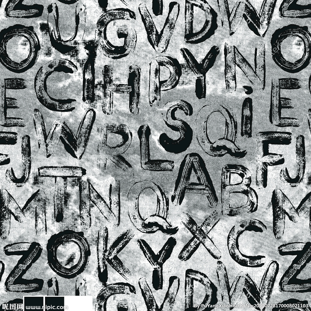 泥点 字母 迷彩