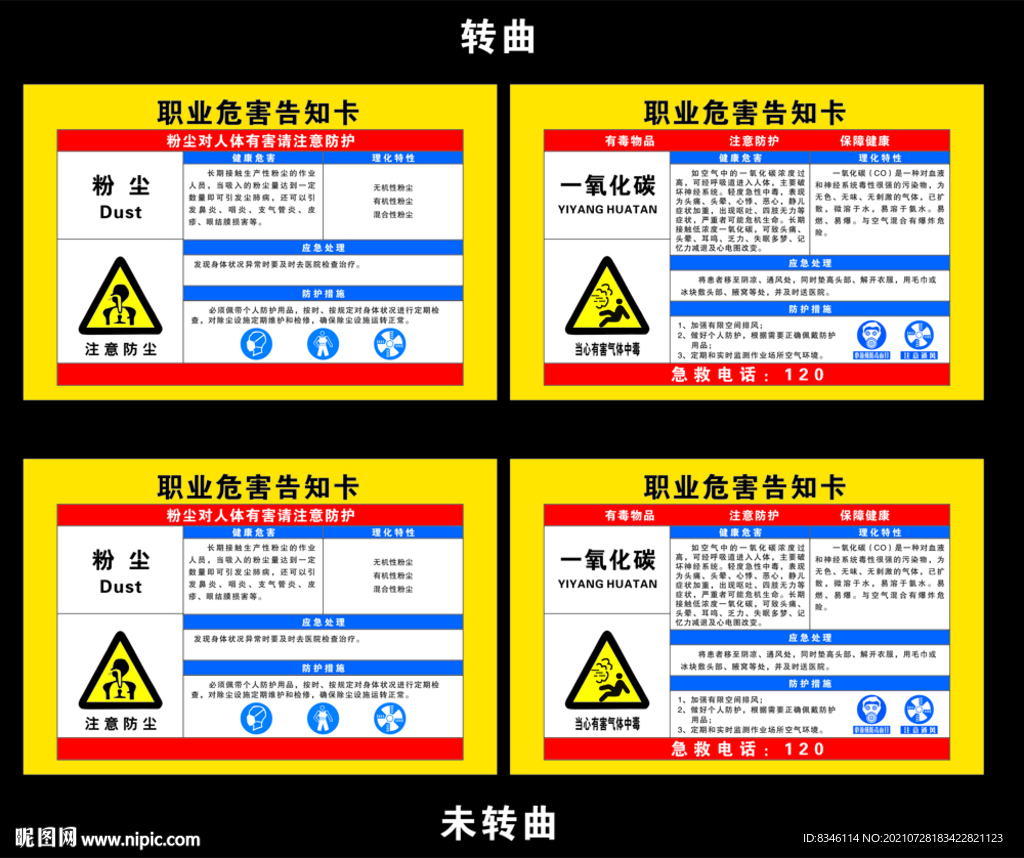 职业危险告知卡
