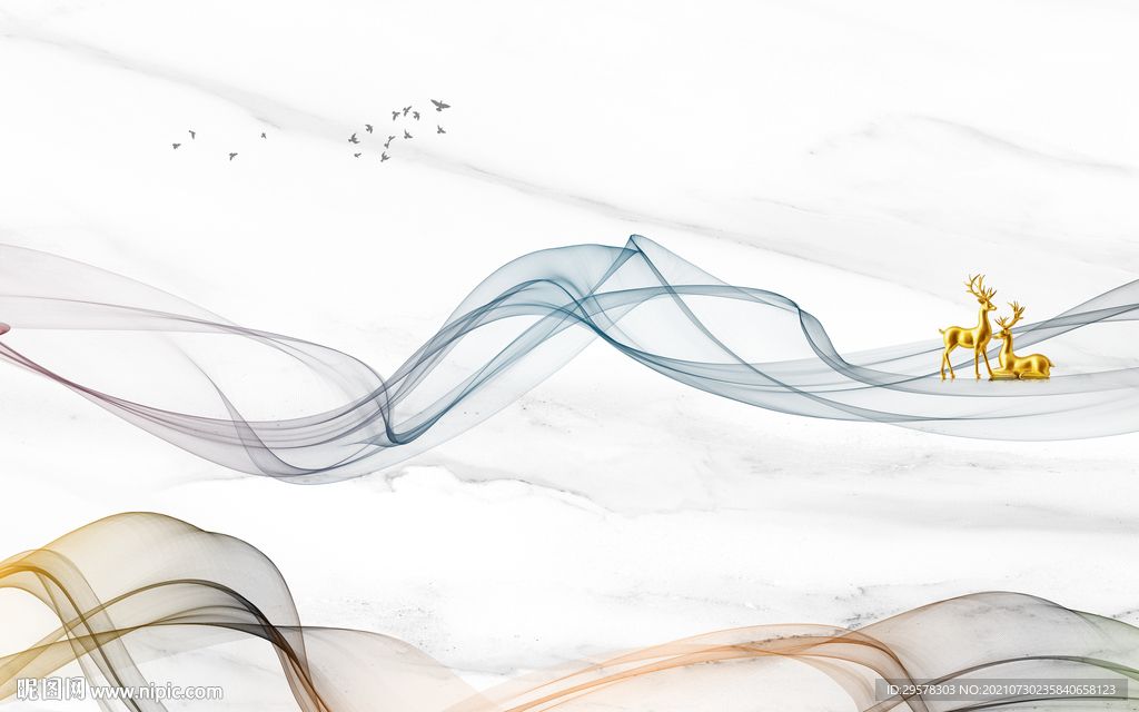 爵士白背景墙 tif文件分层