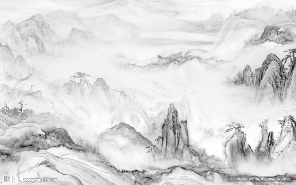 高档爵士白背景墙 TlF分层