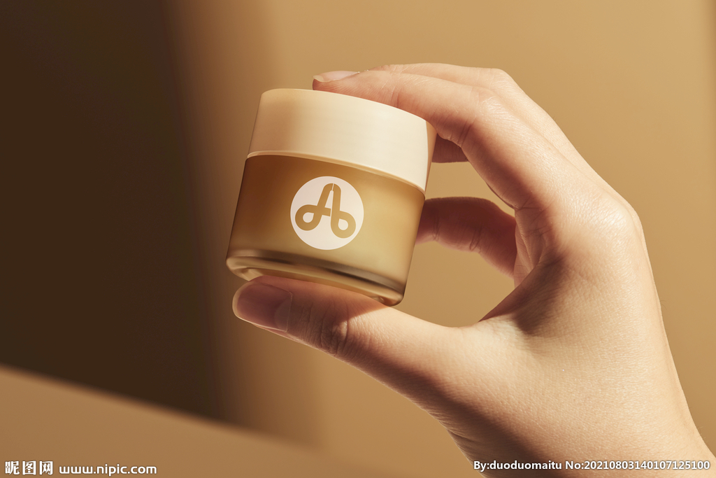 手持化妆品样机