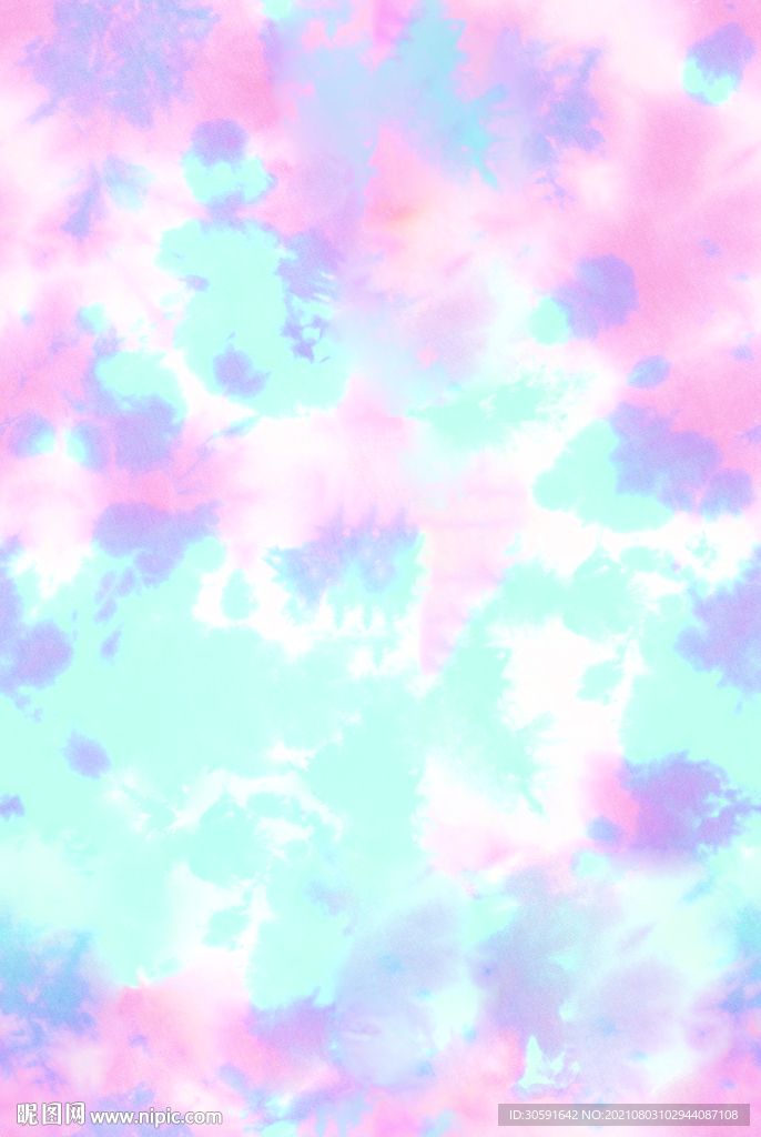 大牌  扎染  数码印花 