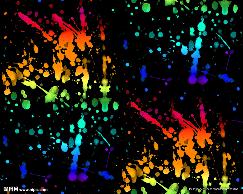 大牌  扎染  数码印花  