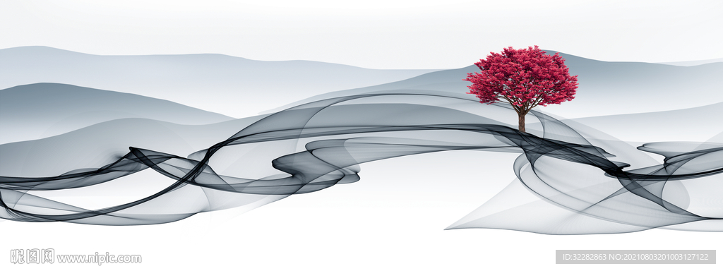 晶瓷床头画 TIF分层图